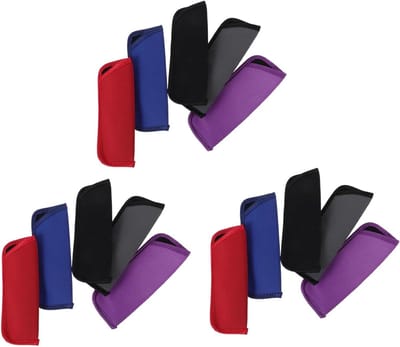 Brillenzakken - Brillenhoesjes Beschermhoesjes - Brillen Beschermen - Zacht Krasbestendig Materiaal - 15 x 6 cm - Meerkleurig