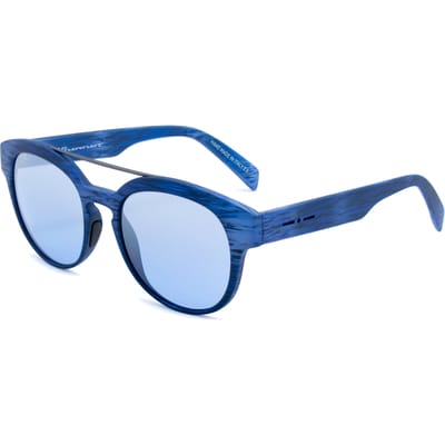 Bril ITALIA INDEPENDENT 0900-BHS-020. Okulary przeciwsłoneczne, Kolor niebieski. Kobieta.