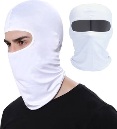 Balaclava Multiuse Bivakmuts I Nekwarmer I Bivak I Gezichtsmasker I Motormuts I Wit