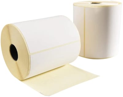 Verzendetiketten 102 mm x 150 mm - 475 per rol