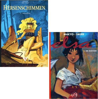 Strippakket Hersenschimmen / Elsa (2 Stripboeken)