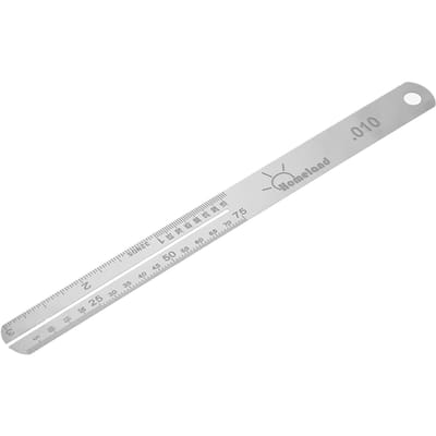 0,01 inch gitaar fret puller fretboard fingerboard re-reparatie tool protector stalen plaat type 2