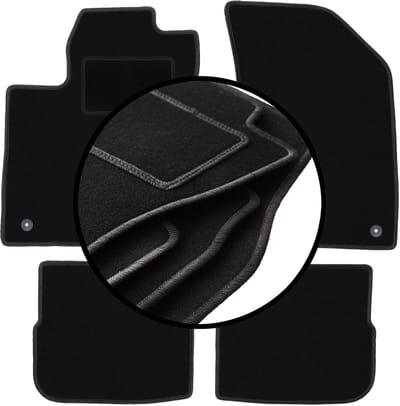 Complete set veloursmatten voor: Fiat Tipo II sedan (2015-)