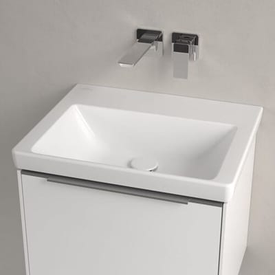 Villeroy & Boch Subway 3.0 cabinet washbasin 55 cm, without tap hole, without overflow 4A70F601