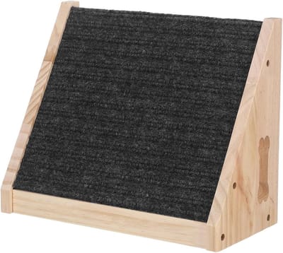 Huisdier Houten Trap - Hondenhelling Puppyhelling - Huisdieren Hulp - Antislip Houten Constructie - 30 x 25 x 15 cm
