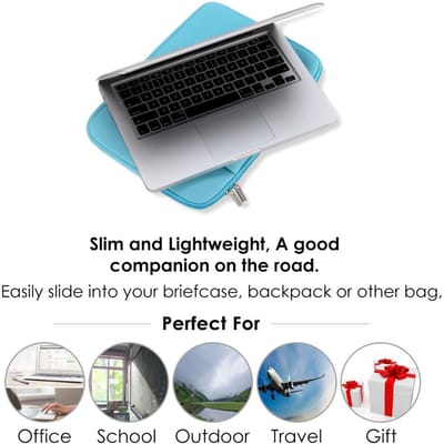 B2015 Laptop Sleeve Zachte Ritszak 11 /12 /13 /14 /15 /15.6 /17  Tas Hoes voor MacBook Air 11 inch roze