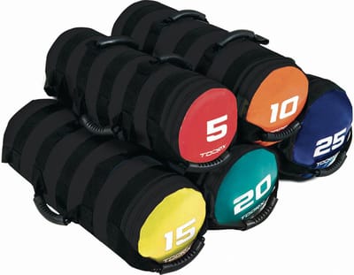 Toorx Fitness - Fitnessbag 5 kg - Powerbag met 6 hendels - Rood