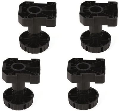 Set van 4 stelpoten 88-130 mm - opschroefmodel