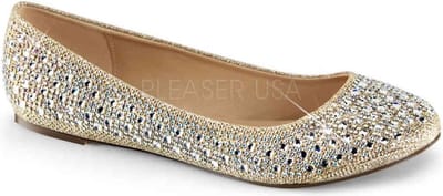 Fabulicious - TREAT-06 Ballerina - US 5 - 35 Shoes - Creme