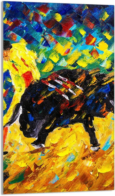TMK ArtDeko - Snijplank Glas - Byk - 30x52 cm