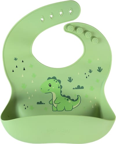 Sproudsy Slab Dino – Kraamcadeau – Kinderservies - Baby – Olive