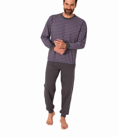 Elegante herenpyjama's met manchetten - ook in overmaat - 202 101 90 480