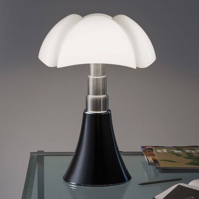 Martinelli Luce LED tafellamp Pipistrello Med, bruin, dimbaar.