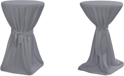 Elegante Statafelhoes Premium voor Ronde Bistrotafel (Ø 70cm) – Wasbaar Polyester