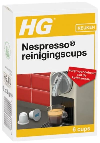 HG Nespresso® reinigingscups 1st