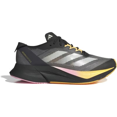 adidas  Adizero Boston 12  2024 Athlete Pack Dames Sneakers Zwart Core-Black Zero-Metallic IF9221 36 gray