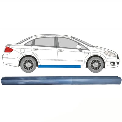 Reparatie dorpel voor Fiat Linea 2007-2015 / Links = Rechts (symmetrisch)