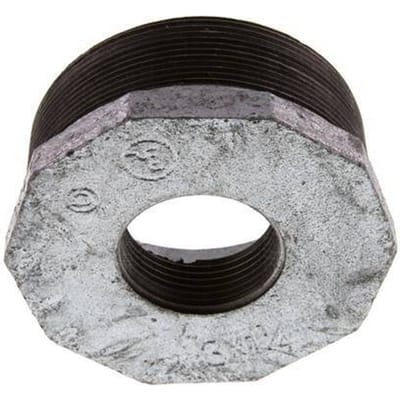 R 3'' x Rp 1 1/4'' M/F Verzinkt Gietijzeren Verloopring 25 Bar - FL2S-MF-IZ-300R-114R