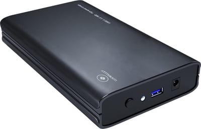 LUXWALLET DM35 Externe Harde Schijf Behuizing  - Geschikt voor 2.5/3.5 inch SATA 3.0 – USB 3.0 – SSD/ HDD Behuizing - Draagbare harde Schijf Case - Zwart