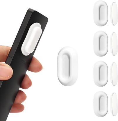 Siliconen Magnetische Houder voor Afstandsbedieningen, 4 Stuks Wandorganizer met Ingebouwde Sleuf, Zelfklevend en Handig voor TV en Huiskamer