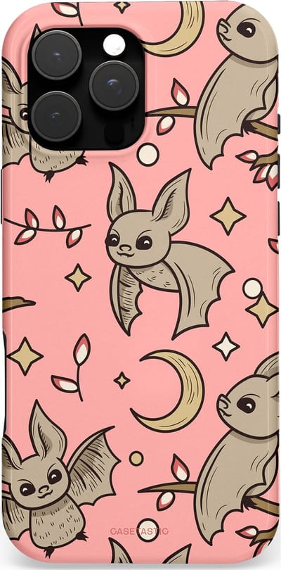 Casetastic Hoesje Geschikt voor Apple iPhone 16 Pro Max Magsafe - Stijlvolle Beschermende Duo-layer Case - Nachtelijke vlucht