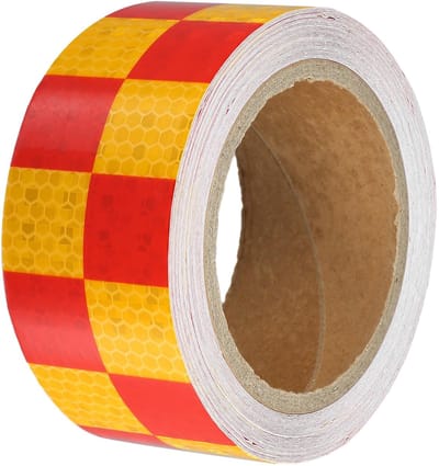 Dailygoods- Reflecterende Tape 5cmx10m - Reflecterende Band - Veiligheidswaarschuwing - Waterdicht - Weerbestendig - Hoge zichtbaarheid - Veiligheidstape