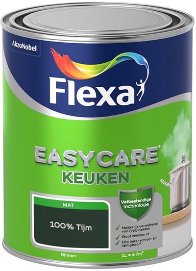 Flexa - Easycare Keuken - 100% Tijm - Mengverf - 1 L