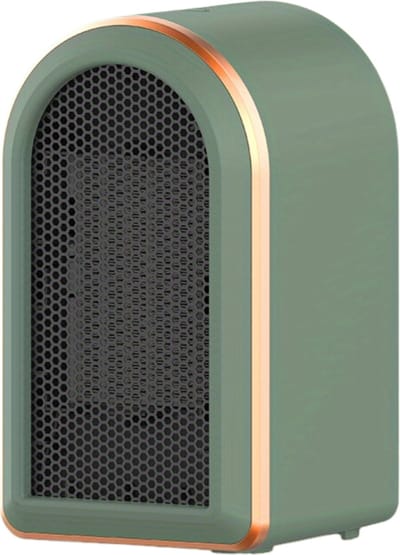 Elektrische Kachel - Haard - Heater - Mini Kachel - Warm - Infrarood Verwarmingspaneel - Groen