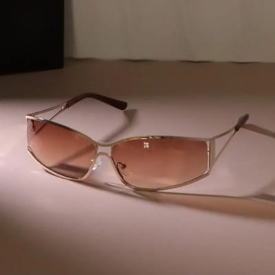 Retro Kattenoog Zonnebril Dames Heren Vintage Vierkant Klein Montuur Mode Oculos Casual Unisex Other