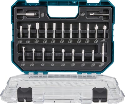 Makita freesset 8 mm, 22-delig, D-74784