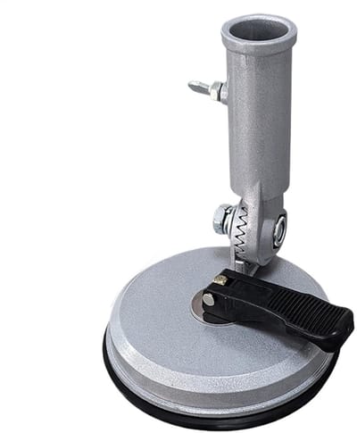 Dailygoods- Vlaggenhouder met Zuignap - Verstelbare Vlaggenhouder - Montagebeugel - Vlaggenstok voor Vrachtwagen - Vlaggenstok voor Aanhanger - Ideale Vlagpositionering - Vlaggenmast