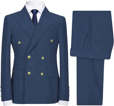 Heren Pak - Zakelijk Kleding - Formele Gelegenheden - Slanke Pasvorm - 2-Delig