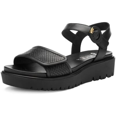 Sandalen met sleehak Ara -