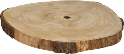 Dijk Natural Collections Plateau Paulownia hout 40 cm