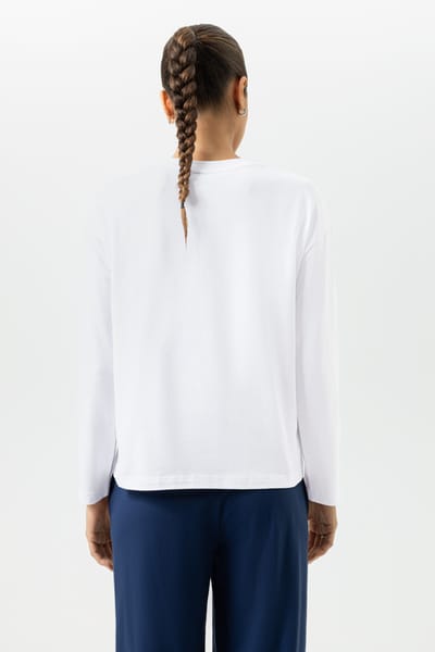 mey Shirt Met Lange Mouwen Serie Solid Love