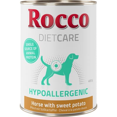 24x400g Diet Care Hypoallergeen Paard Rocco Hondenvoer