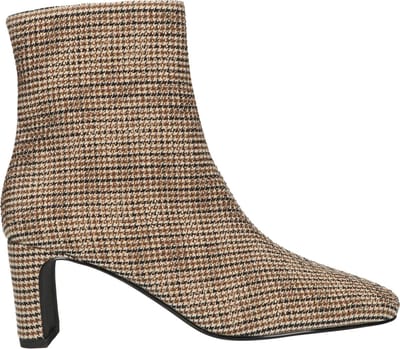 La Strada Enkellaars Beige Textiel - Damesschoenen - Maat - 37