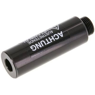 G3/8'' Aluminium Free-Flow Geluidsdemper Pneumatiek