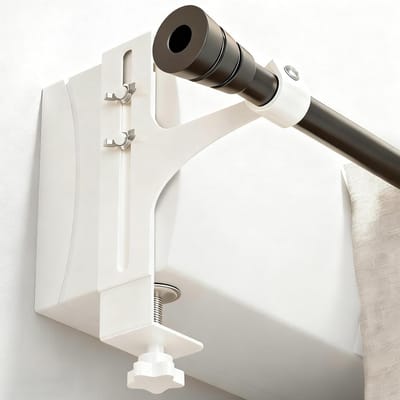 Elegante gordijnroede voor lichte gordijnen, verstelbaar en eenvoudig te installeren, perfect voor elk interieur
