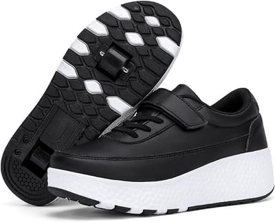 Rolschaatsen Kinderen - Sneakers met wielen - Buiten spelen - Afneembare wielen - Verstelbaar - Meerdere kleuren