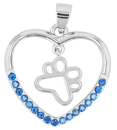 AKZENT Akzent dames hanger "Kuma" van 925 Sterlingzilver, gerhodineerd, duurzaam