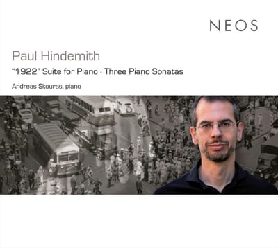 Andreas Skouras - Hindemith: 1922 Suite for Piano | Three Pianos Sonatas (CD)