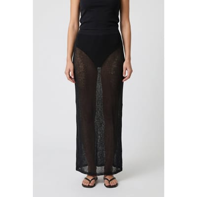 & Other Stories Tania Skirt Black Größe: S | Midiröcke Outlet | Damen | Schwarz