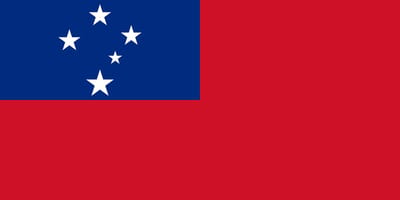 Vlag Samoa 120x180cm