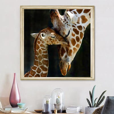 DIY Diamond Painting Cross Stitch Mozaïek Home Decor Diamond Borduren Kindercadeau 30x30CM brown
