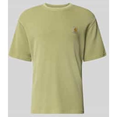 T-shirt met structuurpatroon model 'Nelson'