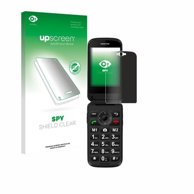 upscreen - privacy screenprotector voor Simvalley Mobile XL-970 - Folie Beschermfolie Blauwlichtfilter