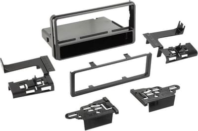 1-DIN Paneel geschikt voor Toyota Hilux (N25) 2005-2011 Kleur: zwart (METRA)
