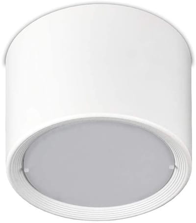 Kwazar Luminaire LED opbouwspot ronde downlight 7W plafondspot opbouwlamp wit spotlamp plafondlamp ROLI binnenverlichting