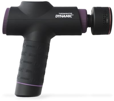 Dynamic Therminator 3-in-1 verwarmings- en koelmassagepistool voor spieractivatie en herstel